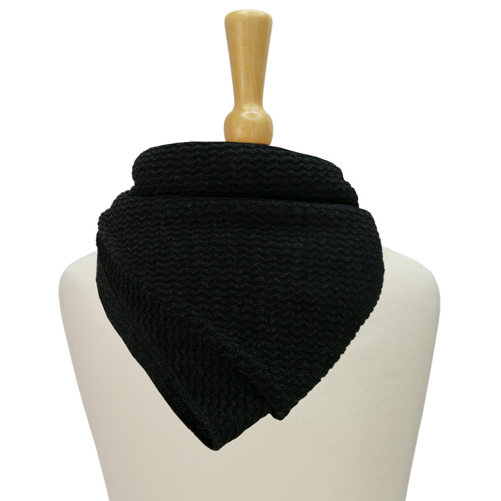 Kuscheltuch Zickzack anthrazit Windelinge