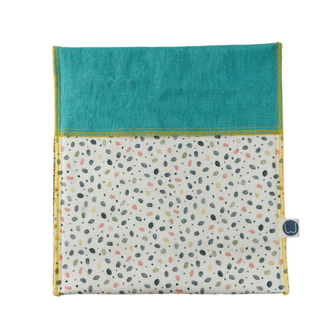 Wetbag aus Biowolle Aquarelltüpfling