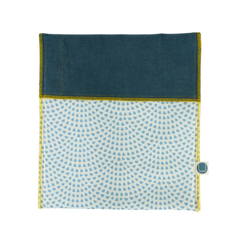Wetbag aus Biowolle blauer Welling