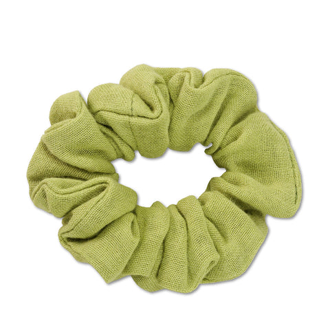 Scrunchie Haargummi Grasgrün