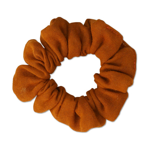 Scrunchie Haargummi zimt