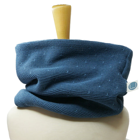 Loopschal Merino Blau