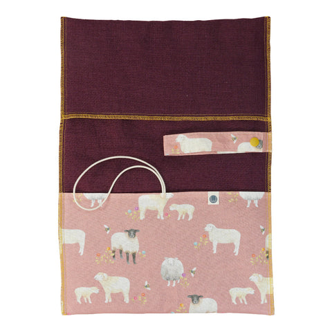 Wetbag aus Biowolle rosa Frühlingsschafling