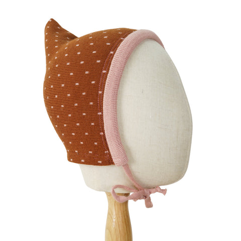 Zipfeling Zimt-rosa Strichlein