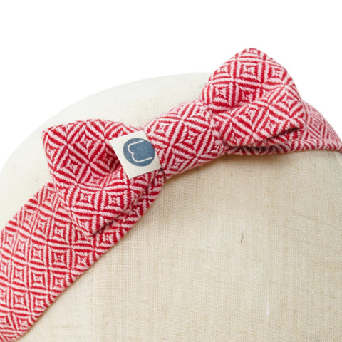 Haarband aus Tragetuchstoff