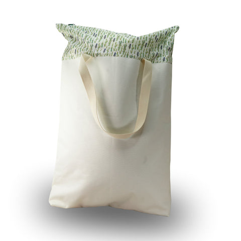 Baumwoll-Wäschebeutel für Stoffwindeln Lavendeling mit Reißverschluss