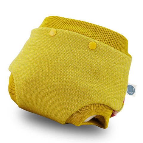 Trainerhose aus Bio-Wolle gelber Welling
