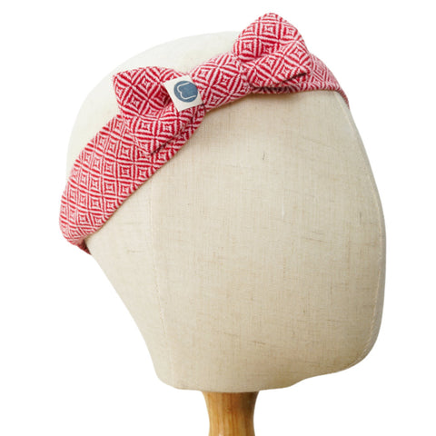 Haarband aus Tragetuchstoff