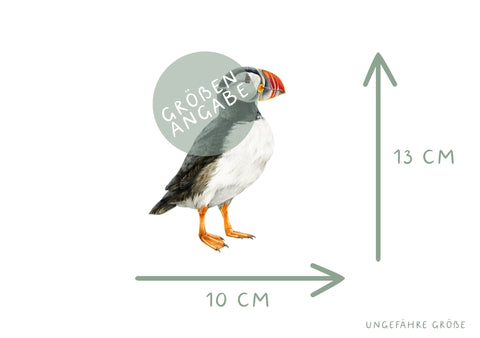 Bügelbild Papageientaucher Puffin Island