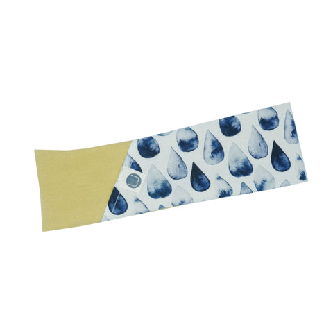 B-Ware Kinderstirnband mit Bio-Wolle Tröpfling