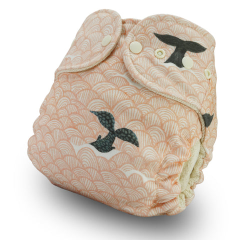Stoffwindel rosa Flukling [dehnbar, Windeling]