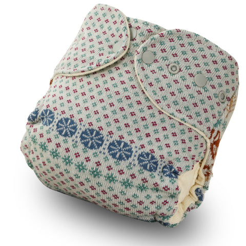 Stoffwindel Füchse Wolling [dehnbar, Windeling, 100% Wolle]