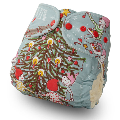Stoffwindel Tannenbaumkinderling [dehnbar, Windeling]