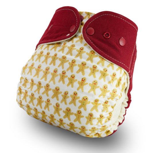 Stoffwindel Musselin-Lebkuchenling [nicht dehnbar, Windeling]