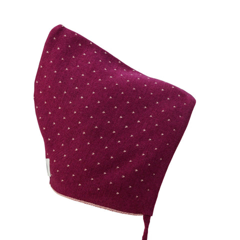 Zipfeling Beere-Altrosa Flöckchen